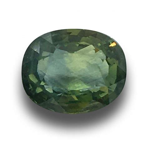 1.37 Carats |Natural Green Sapphire | Loose Gemstone | New| Sri Lanka