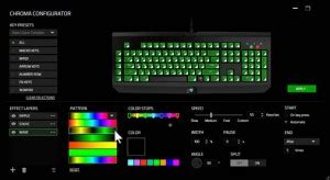 RAZER SYNAPSE ADDS NEW FUNCTIONS TO THE BLACKWIDOW CHROMA KEYBOARD