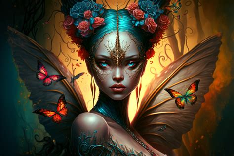 ArtStation - Concept art for The Butterfly Queen