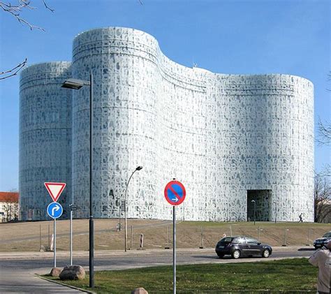 Cottbus University Library by Herzog & DeMeuron | Architecture, Strange ...