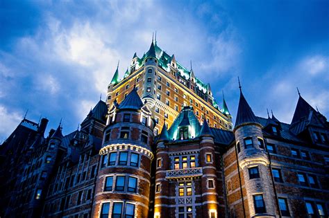 Hotel Fairmont Le Chateau Frontenac, Old Quebec City, Quebec, Canada ...