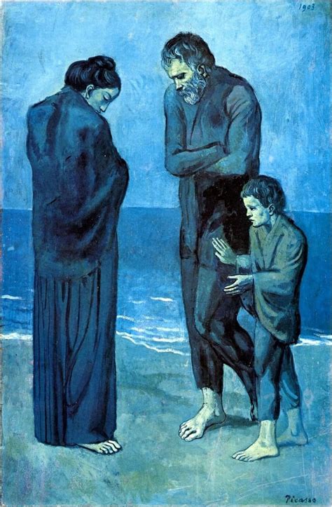 The tragedy by Pablo Picasso in 1902 : Art