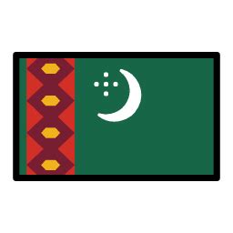 🇹🇲 Turkmenistan Emoji | Flagpedia.net