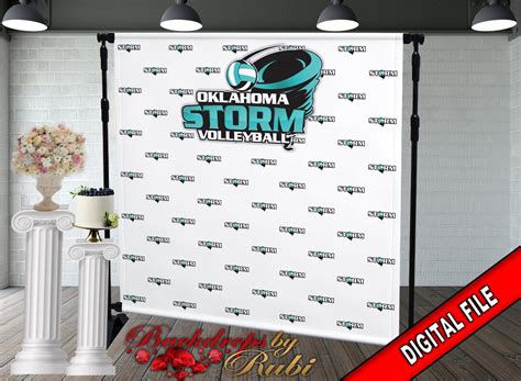 Logo Step and Repeat Business Event Backdrop, Custom Logo Backdrop, Business Logo Backdrop ...