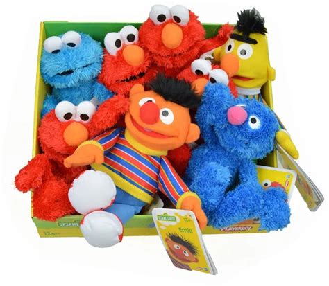 8pcs/set Elmo Sesame Street children stuffed plush toy baby&kids best gift-in Movies & TV from ...