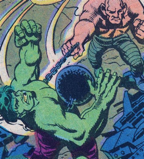 atomic-chronoscaph: The Incredible Hulk vs The Absorbing Man - art by ...