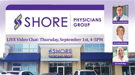 LIVE Video Chat with Shore Physicians Group on Thursday, September 1st, 4:00-5:00PM - 6abc ...