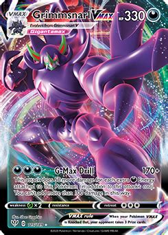 Grimmsnarl VMAX | Darkness Ablaze | TCG Card Database | Pokemon.com