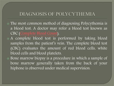 Polycythemia: Causes, symptoms, diagnosis and treatment