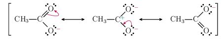 chemfig - Resonance structure of acetate - TeX - LaTeX Stack Exchange