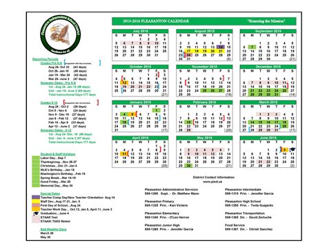 San Antonio School Calendars!