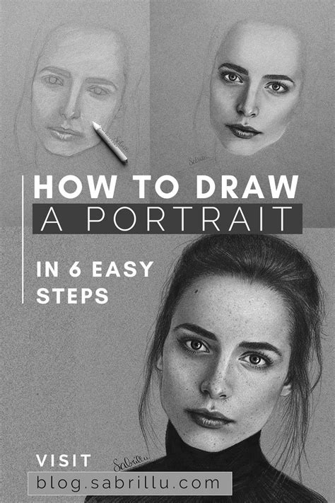 Learn how to Draw a Portrait | Portraiture drawing, Portrait drawing ...