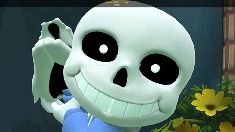 Sans Mii Costume [Super Smash Bros. (Wii U)] [Mods]