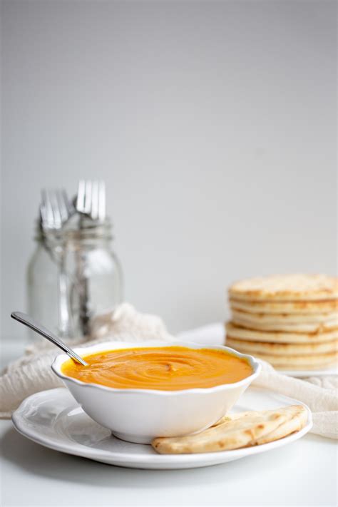 Curried Carrot Ginger Soup - Tastes of Thyme