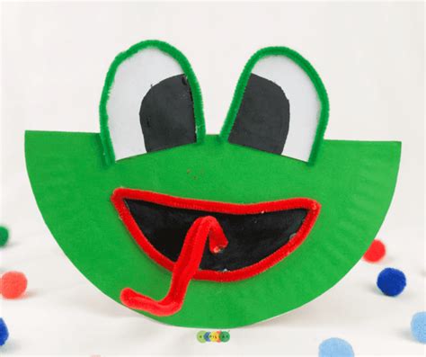 Paper Plate Frog For Kids Of All Ages - KidPillar