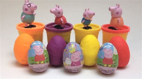 Surprise Eggs Peppa Pig Swimming Pool M&M’s Chocolate Surprise Eggs Toys Peppa Pig – Kid Toys ...