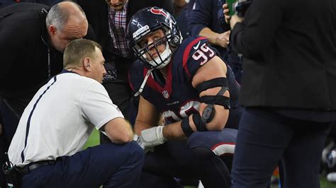 Injuries: J.J. Watt lost to groin injury in Texans' loss