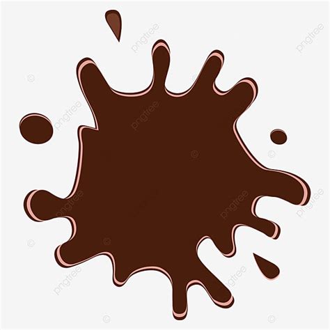 Chocolate Liquid Vector PNG Images, Liquid Chocolate Splash Png, Liquid ...