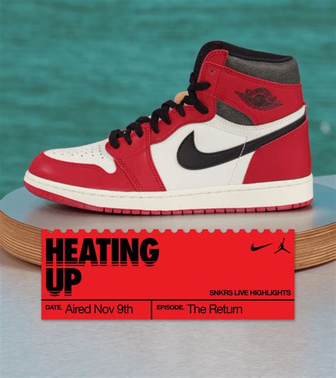 SNKRS Live Highlights Heating Up – 9. november 2022. Nike SNKRS DK