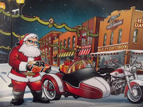 Harley Davidson Christmas Wallpapers | BadAssHelmetStore