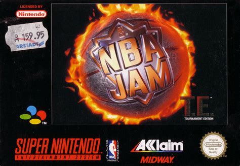 NBA Jam Tournament Edition cover or packaging material - MobyGames