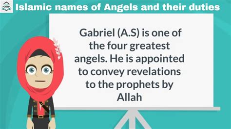 Islamic Names of Angels and their Duties - Aqeedah | Academy of Light - YouTube