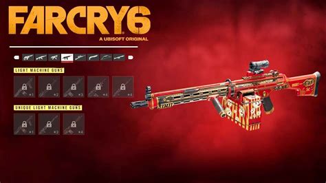 Far Cry 6 Gameplay - All Weapons In Menu Showcase (Far Cry 6 All ...