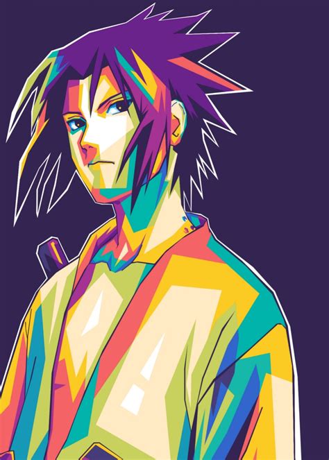 Illustration artistiques | Sasuke Japanese Anime | Europosters