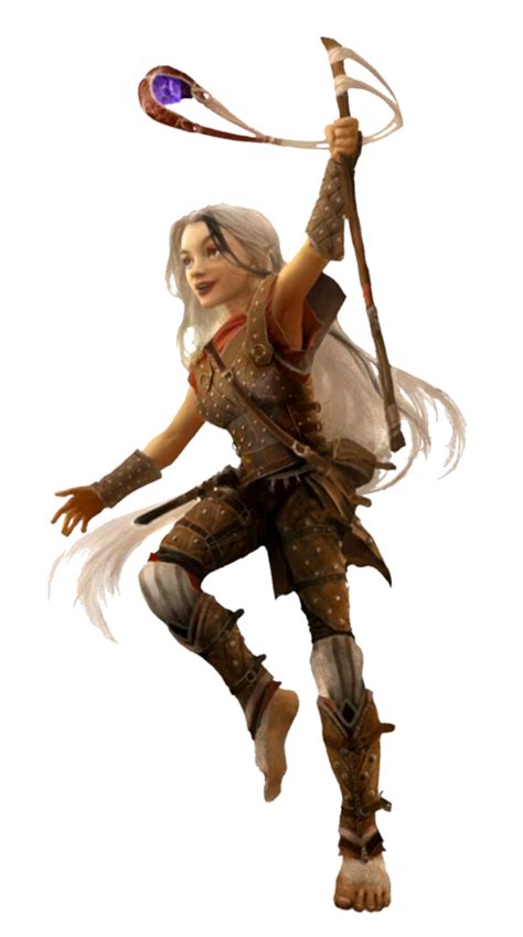 Female Human Sling Rogue - Pathfinder PFRPG DND D&D d20 fantasy | Character portraits, Female ...