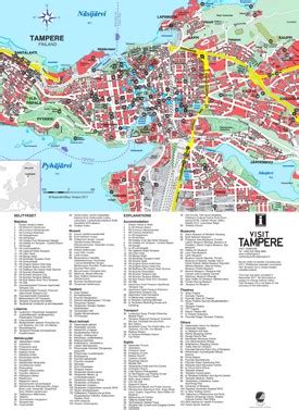 Tampere Maps | Finland | Discover Tampere with Detailed Maps