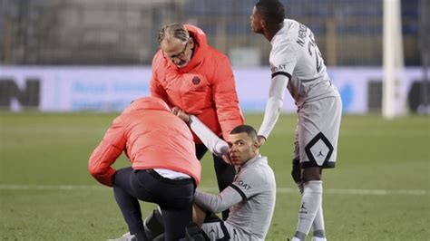 Mbappe to miss Champions League first leg due to injury