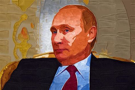 Vladimir Putin Portrait by Victor Gladkiy