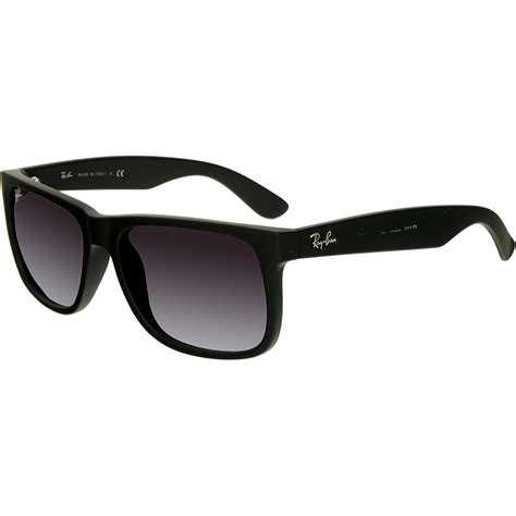 Ray-Ban Men's Gradient Justin RB4165-601/8G-54 Black Square Sunglasses | Walmart Canada