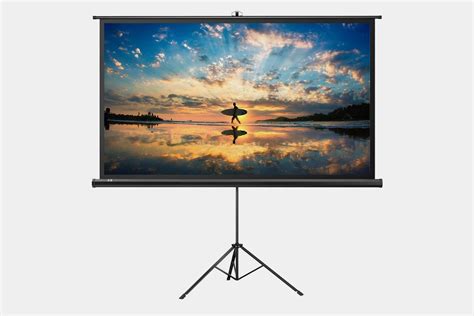 The 12 Best Outdoor Projector Screens | Improb