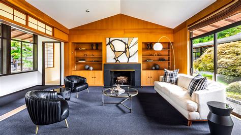 Watch Inside A $29,000,000 Mid-Century Japanese Garden Inspired Home | On the Market ...