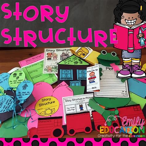 Story Structure Distance Learning Activities Story Elements Google Seesaw - Emily Education