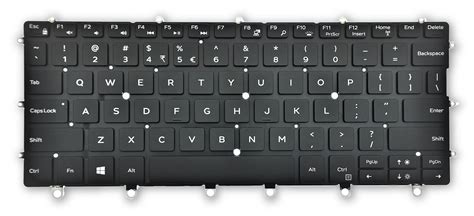 Buy Dell XPS 13 9365 2-In-1 US International Layout QWERTY Backlit ...