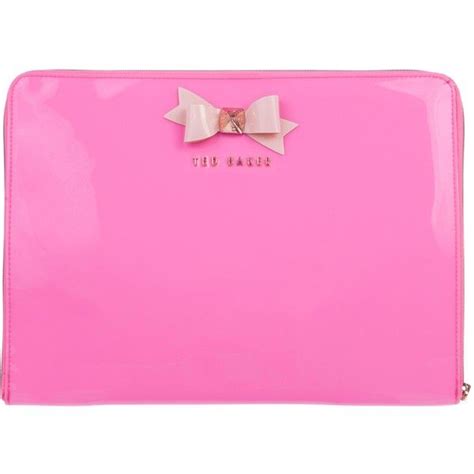 Ted Baker Bow Laptop Case (€40) liked on Polyvore featuring accessories, tech accessories ...