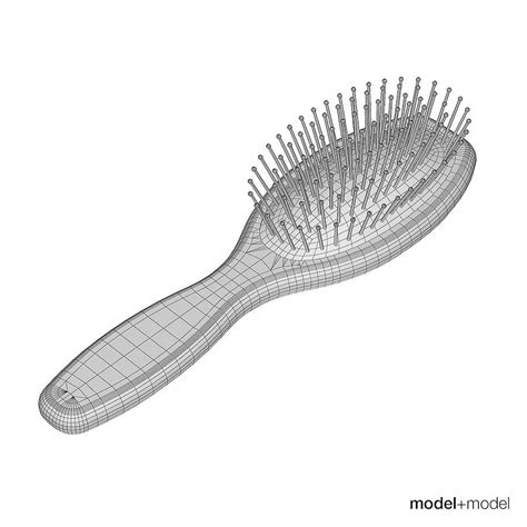 Hair brush | Wooden hair brush, Easy drawings, Brush drawing