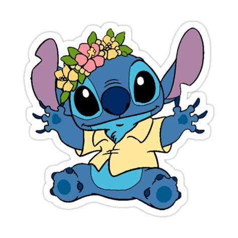 "Stitch " Sticker by Matcreator | Tumblr stickers, Disney sticker, Cute stickers