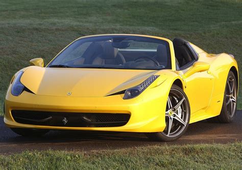 Mellow Yellow: Stunning New Ferrari 458 Spider Images - Teamspeed.com