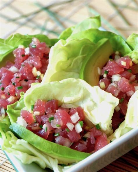 Ahi Tuna Tartare Recipe with Ginger | Cooking On The Weekends