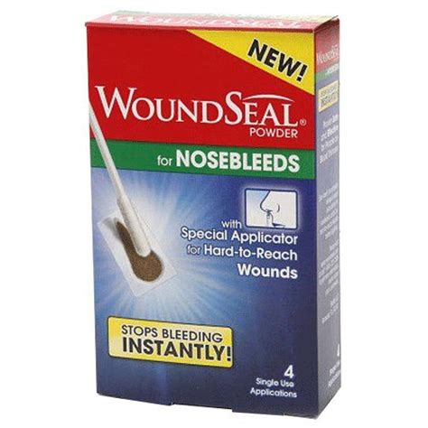 Biofilm Hemostatic Agent WoundSeal Powder for Nosebleeds