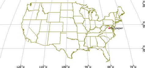 Map - Culpeper Co, VA