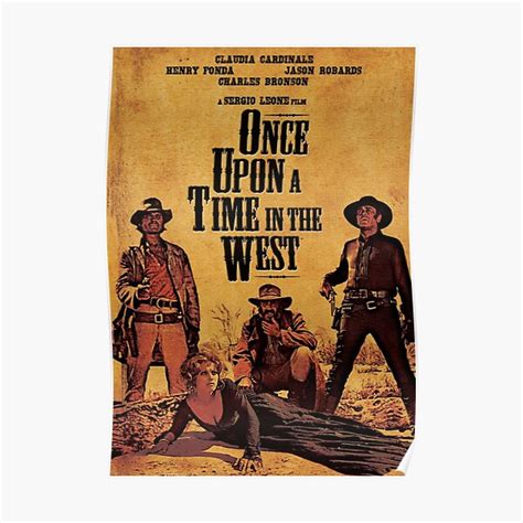 "Once Upon a Time in the West vintage" Poster for Sale by HAJ77 | Redbubble