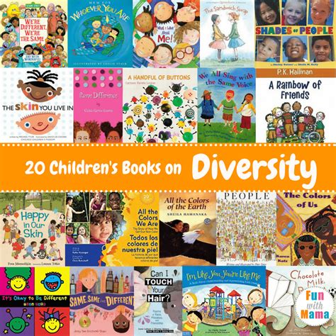 20 Children's Books About Diversity - Fun with Mama