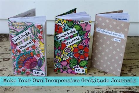 Make Your Own Gratitude Journal -- for just $1 | Diy gifts, Gratitude journal, Gifts