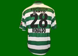 Cristiano Ronaldo Sporting Lisbon shirts