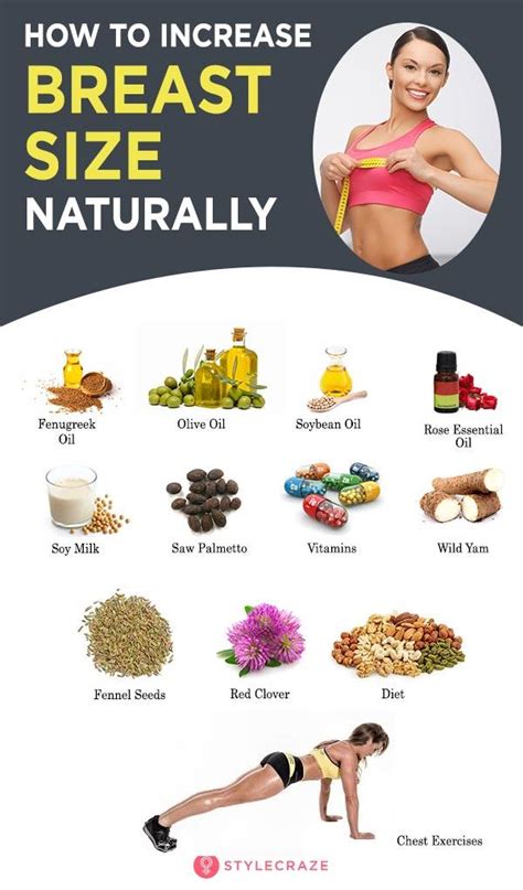 How To Increase Breast Size: 4 Natural Ways To Try