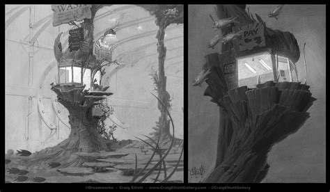 ArtStation - Dreamworks Shark Tale- Whale Wash booth